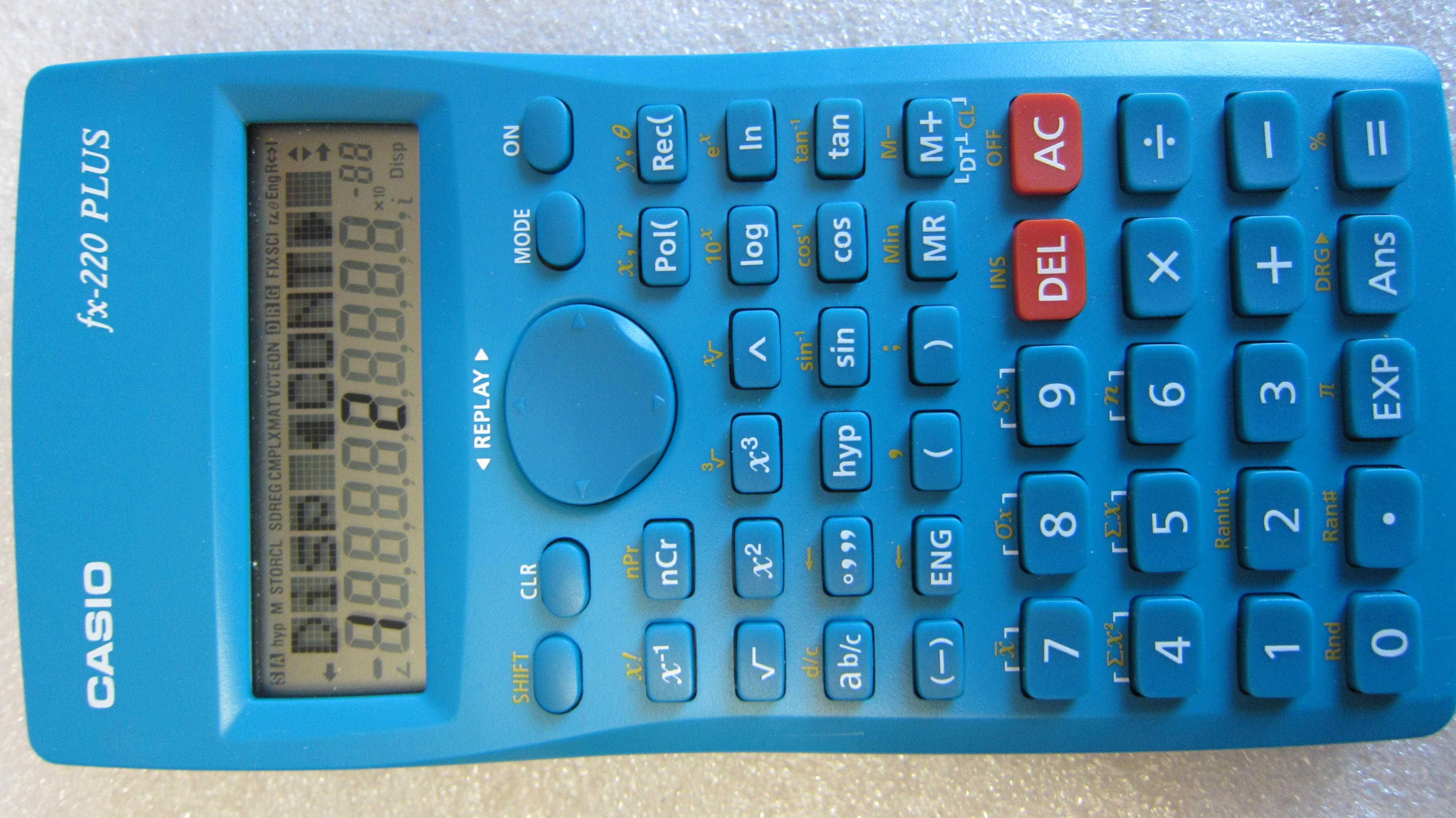 Kalkulator Naukowy matematyczny CASIO FX-220 PLUS