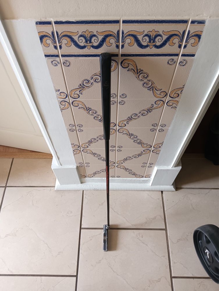 Set de ferros, drive, putter, saco e trolley