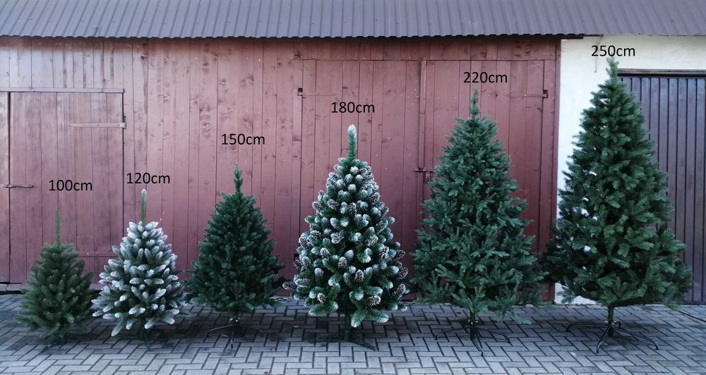 Choinka sztuczna Choinki sztuczne 250cm 220cm 180cm 150cm 120cm 100cm