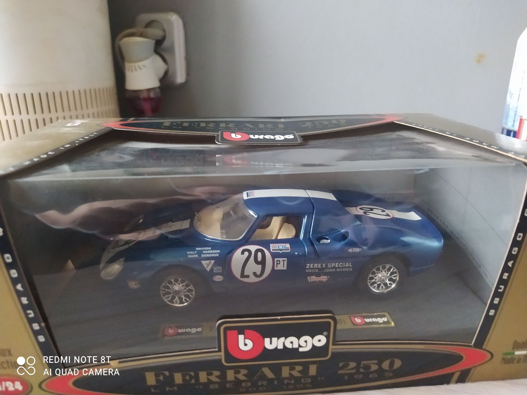 Ferrari 250 gtobburago 1:24 sebring 1965