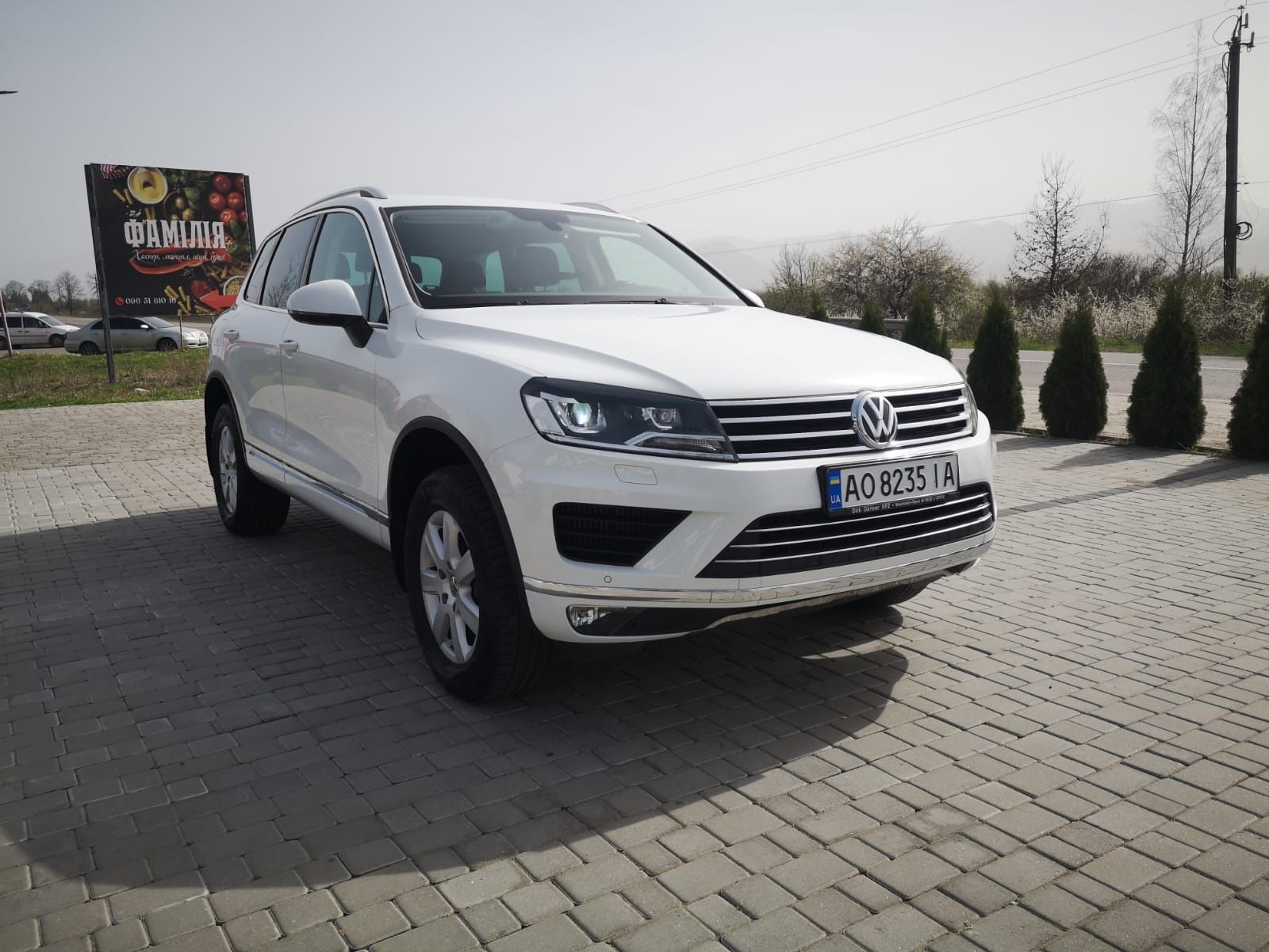 VW Touareg 2018р. Пробіг 132т.км