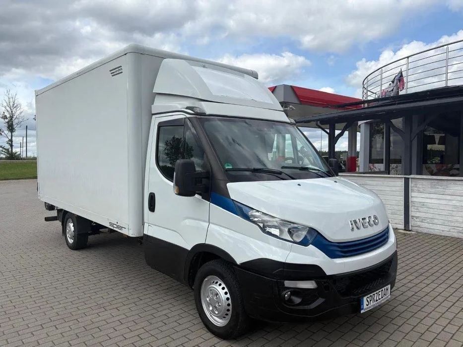 Iveco DAILY 35.160 AUTOMATIC+WINDA+KLIMA FV 23%-Gwarancja 1-Rok  Kontener+Winda+Poduszki
