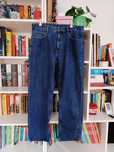 Jeansy boyfriend, Farah classic, W34/ L30, indygo, 100% bawełna