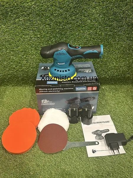 Акумуляторна полірувальна машинка Makita DC6000 (12V2 AH)Шліфмашина