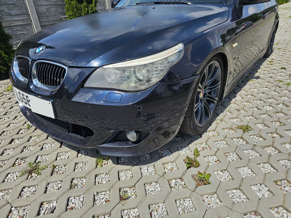 Bmw 5 E60 E61 LCI M Pakiet Przód Kompletny Dynamic 416 Carbonschwarz