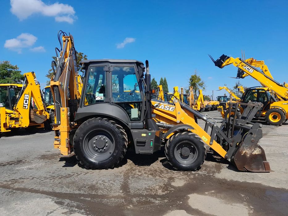 Case 580SV 2023R  1276 MTH joystick klimatyzacja szybkozłącze koparko-ładowarka jcb cat