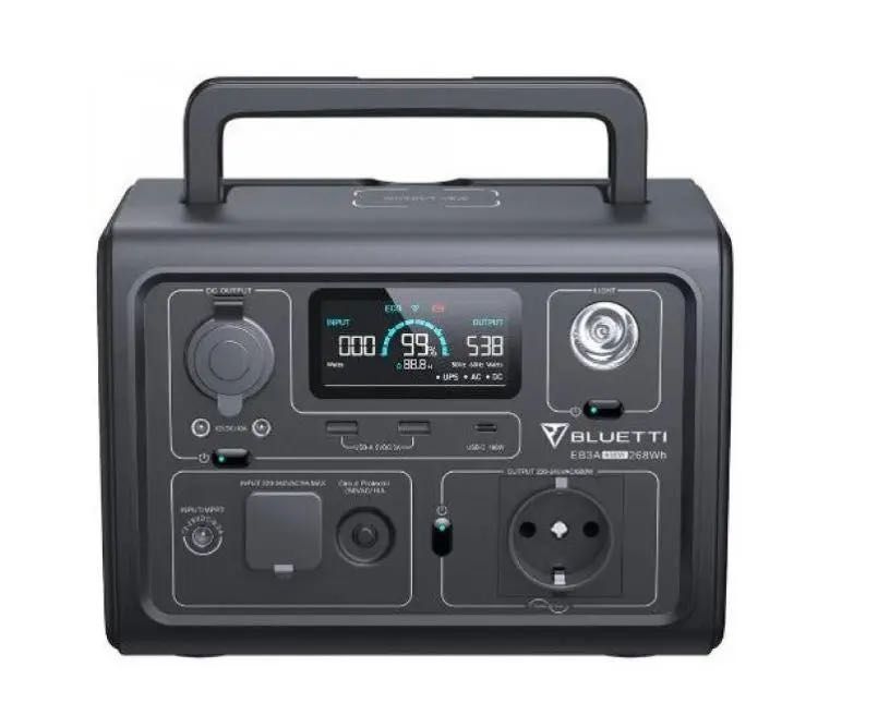 Портативна зарядна станція Bluetti EB3A 600W/268Wh