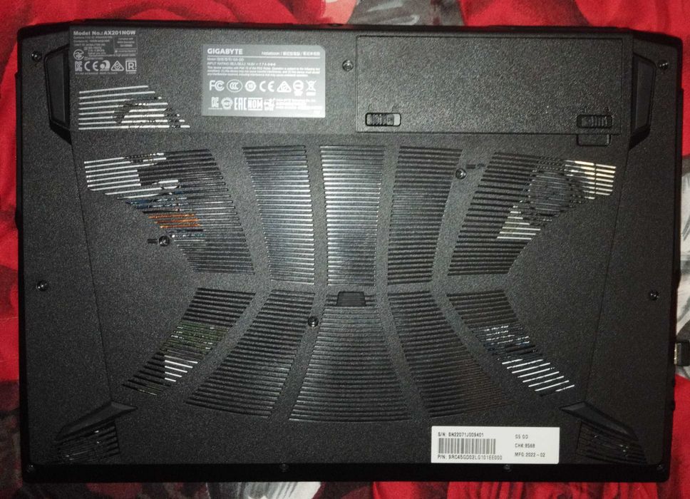 Продам ноутбук Gigabyte G5 GD