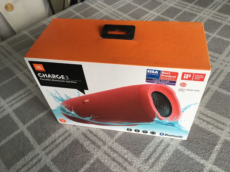 Głośnik JBL Charge 3 nowy w pudełku zaplombowany.