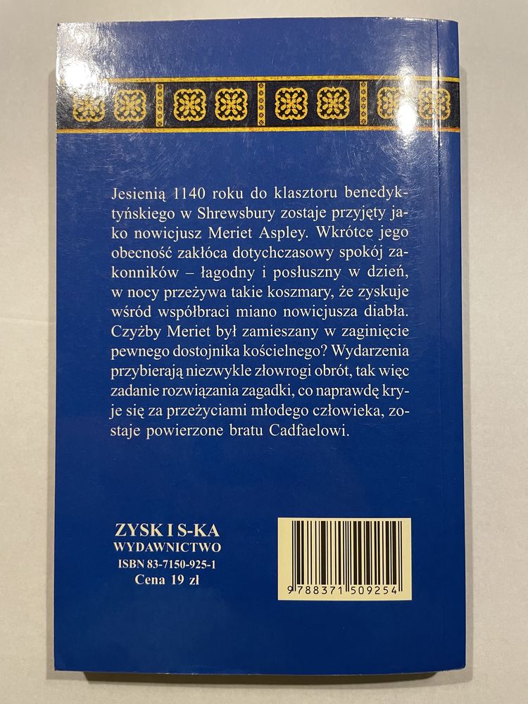 Ellis Peters - Nowicjusz diabła