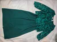 Зелене бутылочне плаття