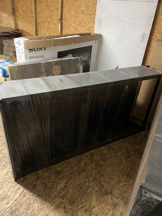 2 szafy regały czarne 6 półek