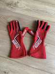 Rękawice Sparco Land homologacja FIA czerwone r. 10