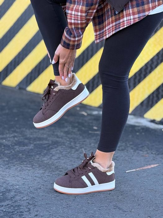 Кеди Зима жіночі утеплені плюшевим хутром жіночі