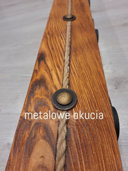 Lampa wisząca stara belka loft