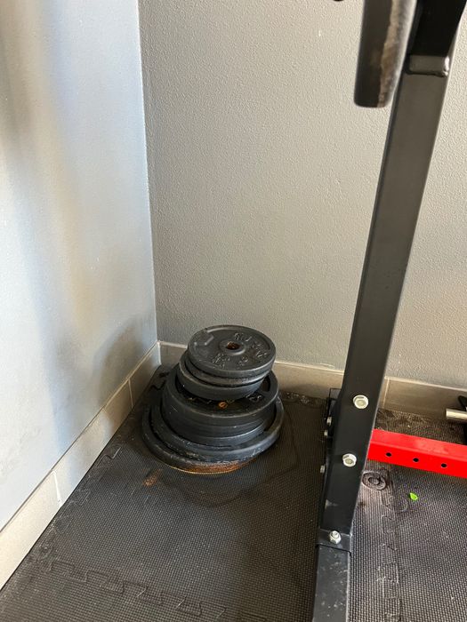 Musculação | pesos livres | barra | rack | banco