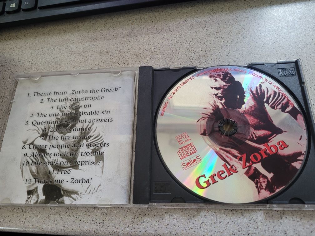 CD Mikis Theodorakis Grek Zorba Selles records