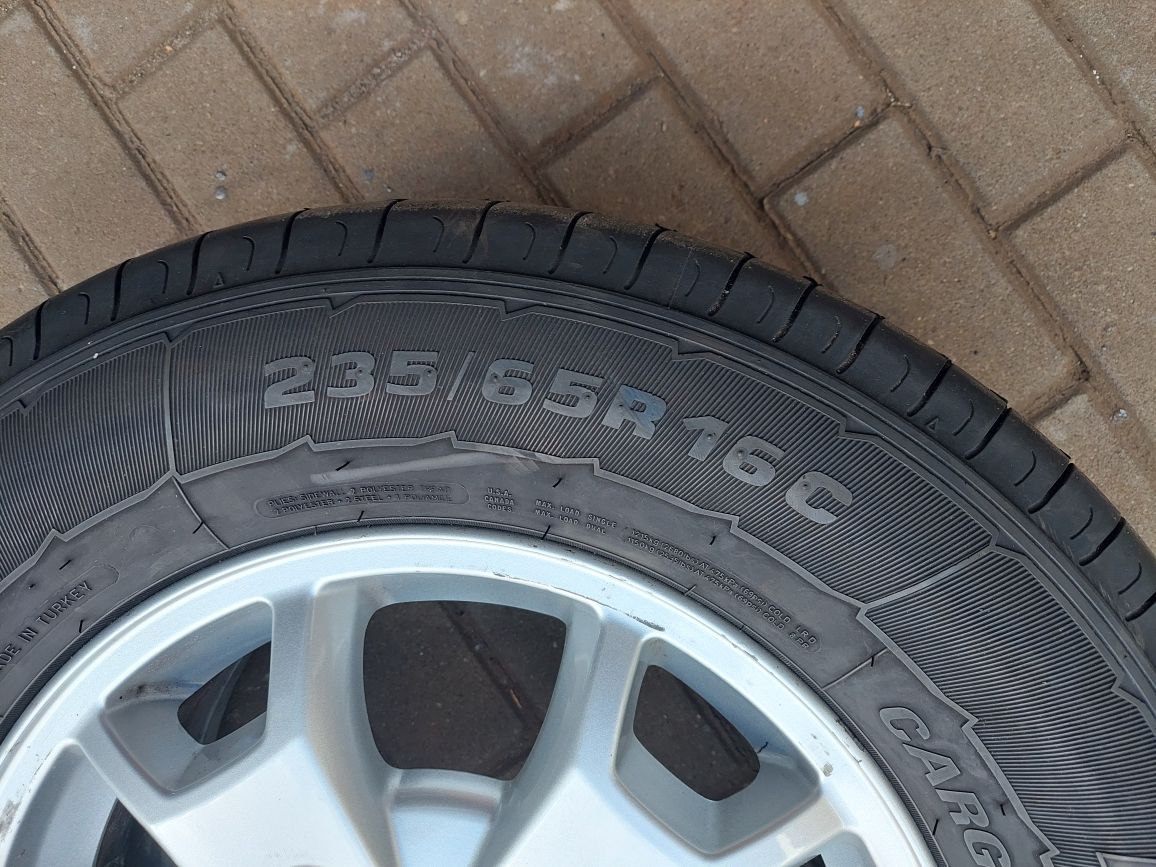 Felga aluminiowa koło zapasowe 5x160 Ford Transit 6.5 X 16 ET 60