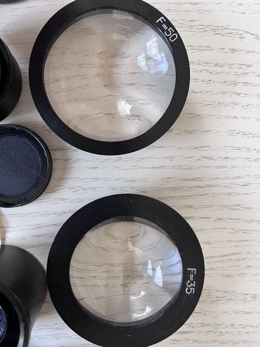 Набор объективов Юпитер 8, 12 с оптикой F=35, F=50 новый!