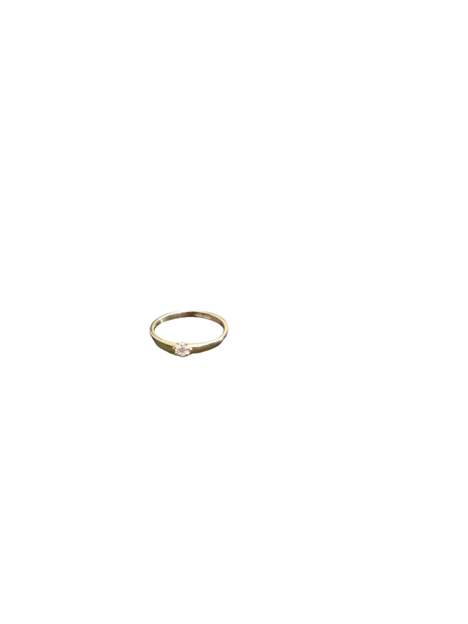 Pierścionek z diamentem 585 0,90 g Certyfikat / Nowy Lombard / TG