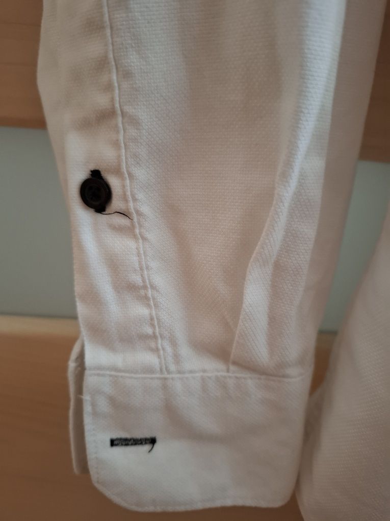 Koszula biała wizytowa H&M XS