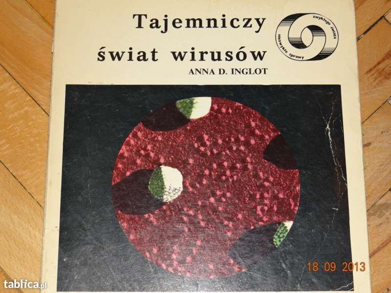 Tajemniczy świat wirusów Anna D. Inglot KAW Warszawa 1976