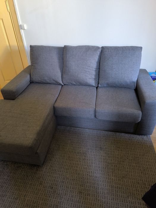 Sofá Chaise Longe Reversível 190cm