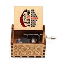 Музыкальная шкатулка деревянная с мелодией Бумажный Дом Bella Ciao