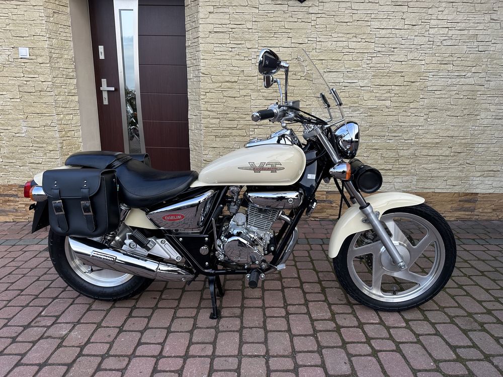 Daelim VT 125, 2001r. Kat.A1,B Perfekcyjny Stan! /TRANSPORT