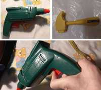 Детская игрушечная дрель молоток hammer от набора столяр Orion