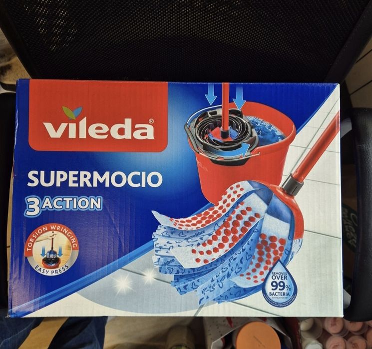 Mop Zestaw Vileda Super mocio nowy zestaw
