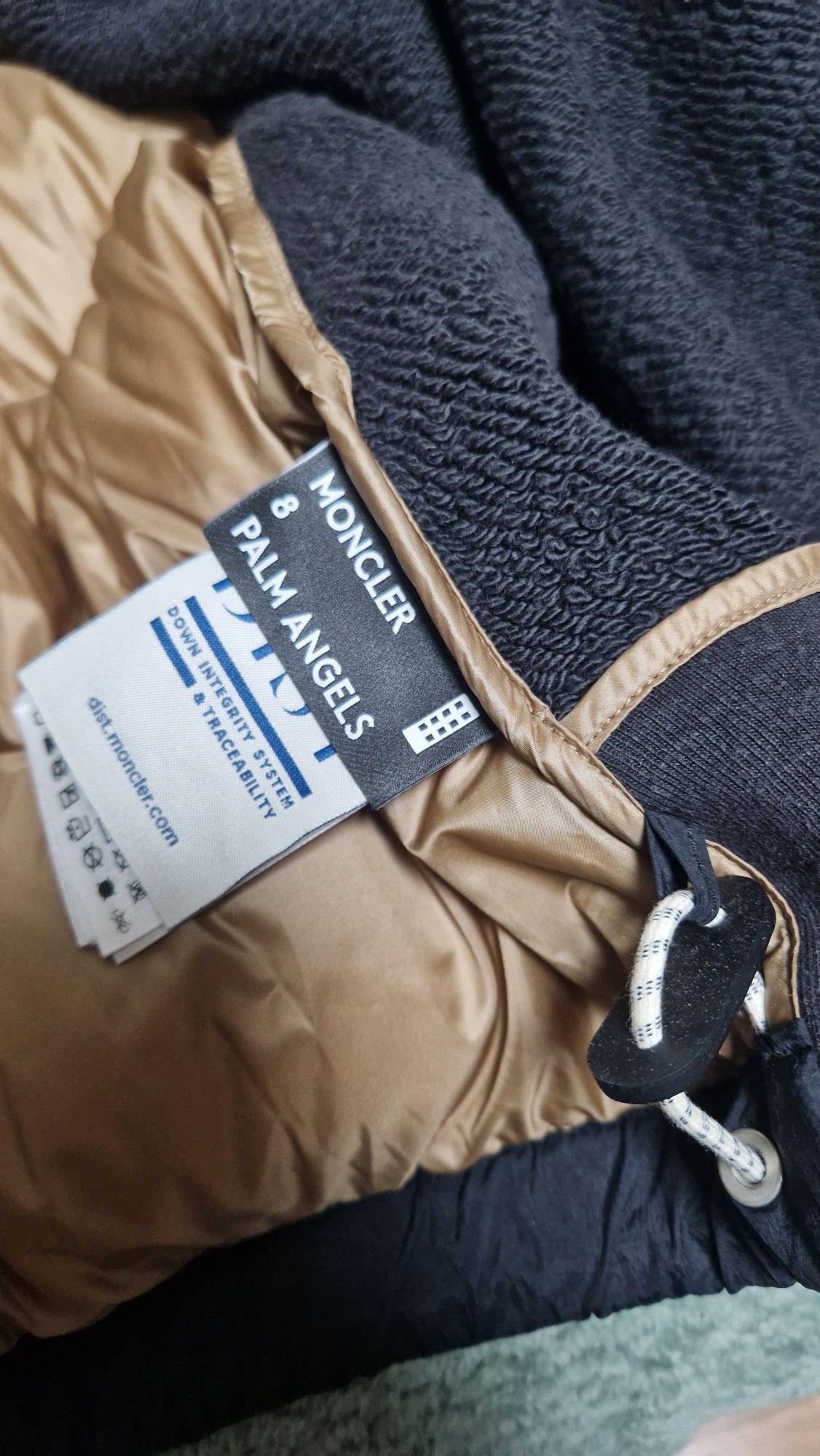 Kurtka Moncler x Palm Angels Jacket Down Hoodie Bluza