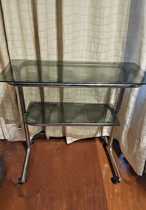 Mesa apoio tv vidro