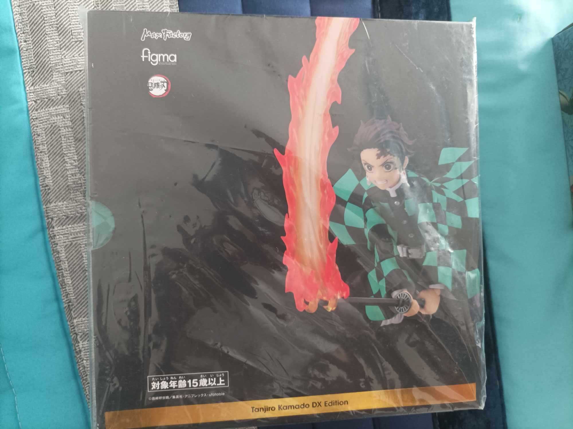 Figuras Demon Slayer Figma Rengoku + Tanjiro DX (novos/selados)