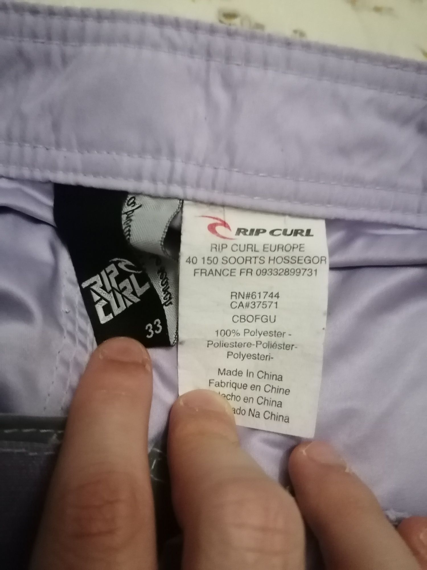 Calções Roxos RipCurl