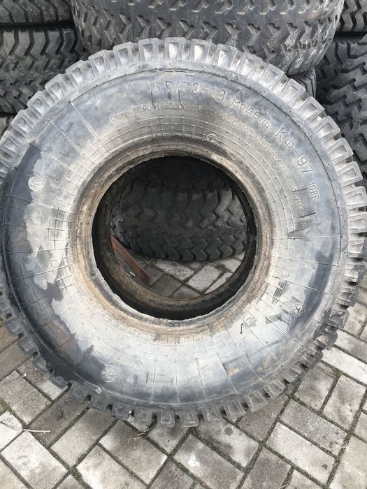 Шини 15,5х65-18 КФ-105А.(б/у).Для причепу ПТС-6.