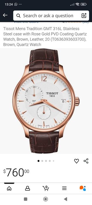 Relógio issot Tradition Chronograph