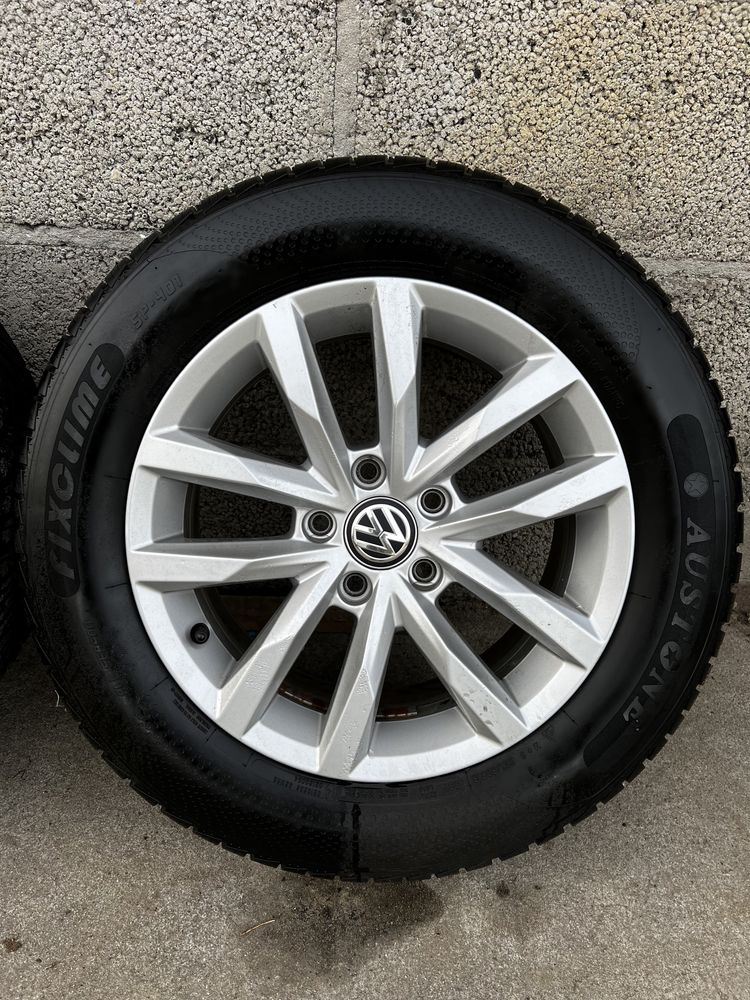 Oryginalne Alufelgi R16 5x112 Passat B8 B7 Skoda Superb Całoroczne