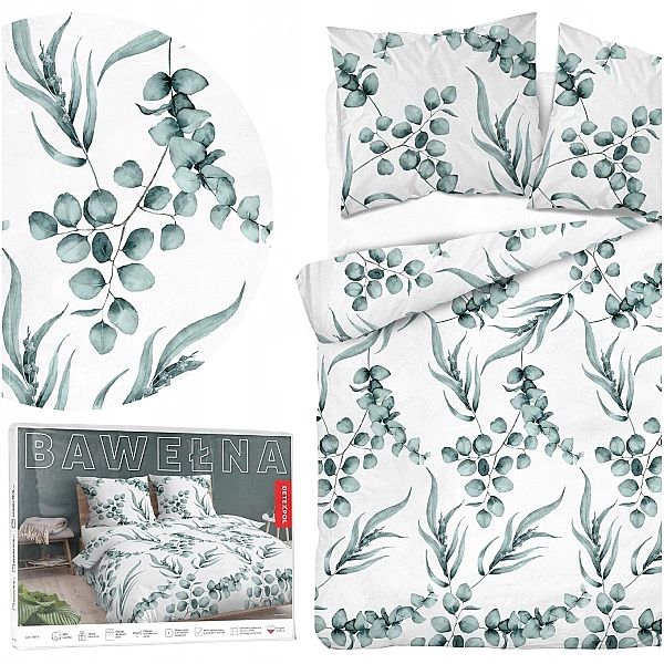 Komplet pościeli BAWEŁNIANEJ VICENZA 220x200/3 częsci elegancka z wzor