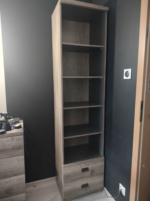 Regał+ półka wisząca