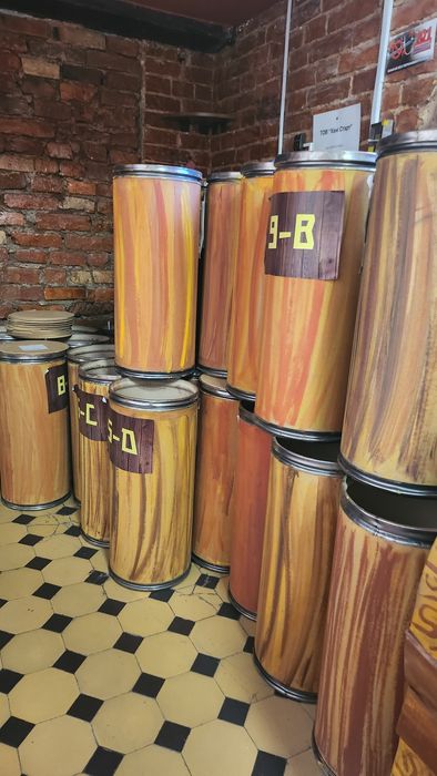 Бочки декорированные