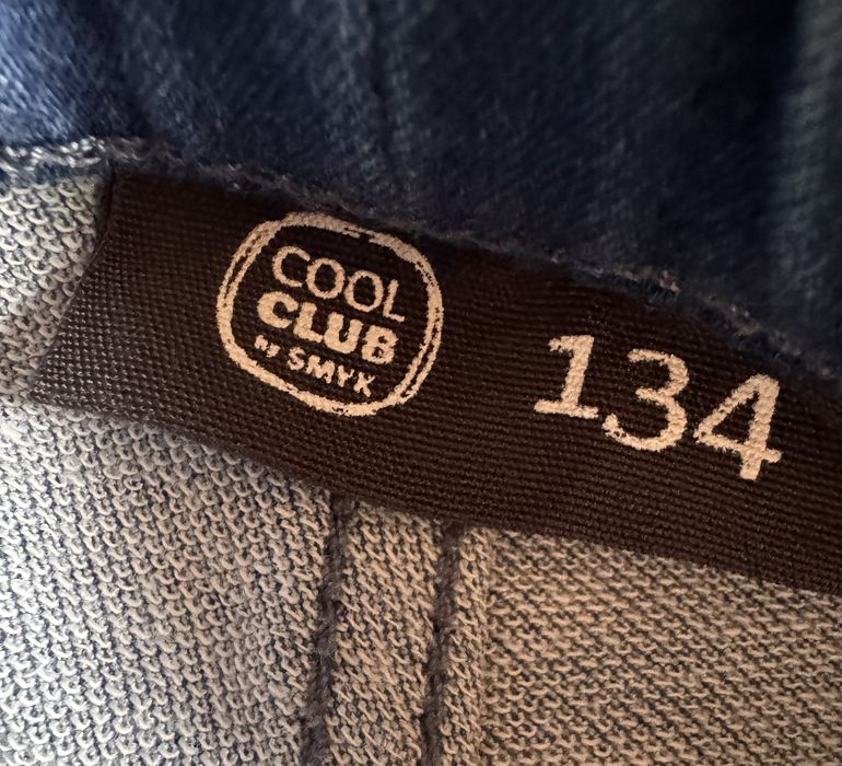 3x spodnie „dzwony” 128cm