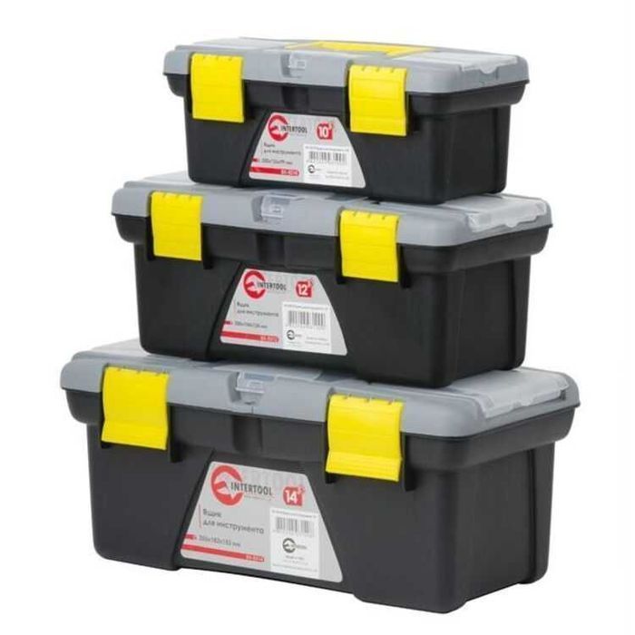 Комплект ящиків для інструментів, 3 од. INTERTOOL BX-0303