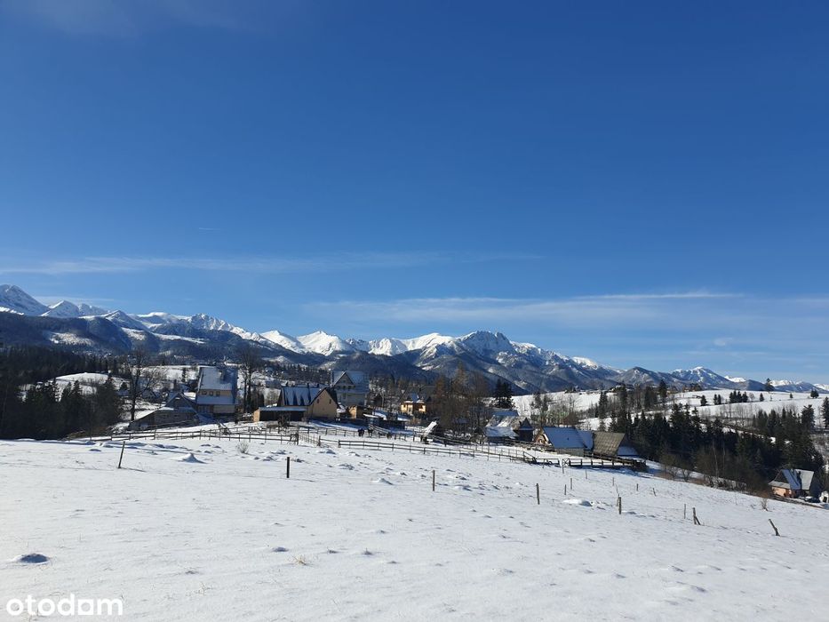 Działka z projektem i pozwoleniem na budowę w Zakopanem !