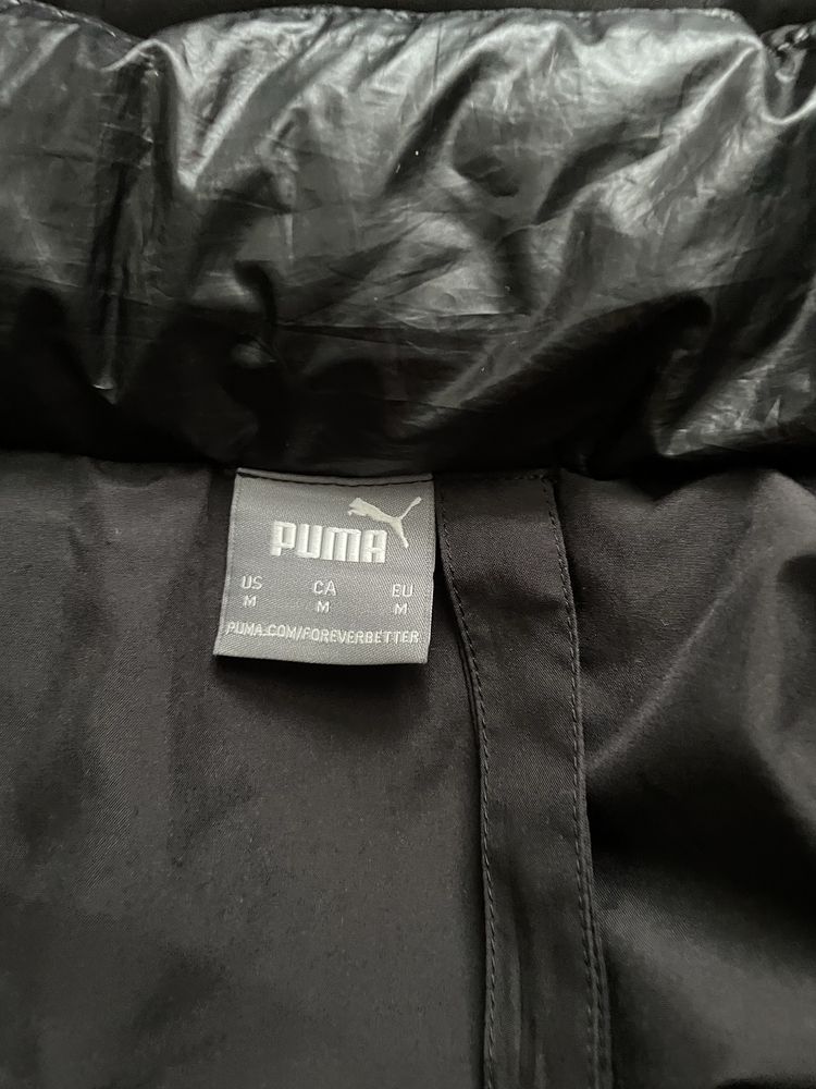 Пуховик Puma drip drill воскут воскут глянцевый
