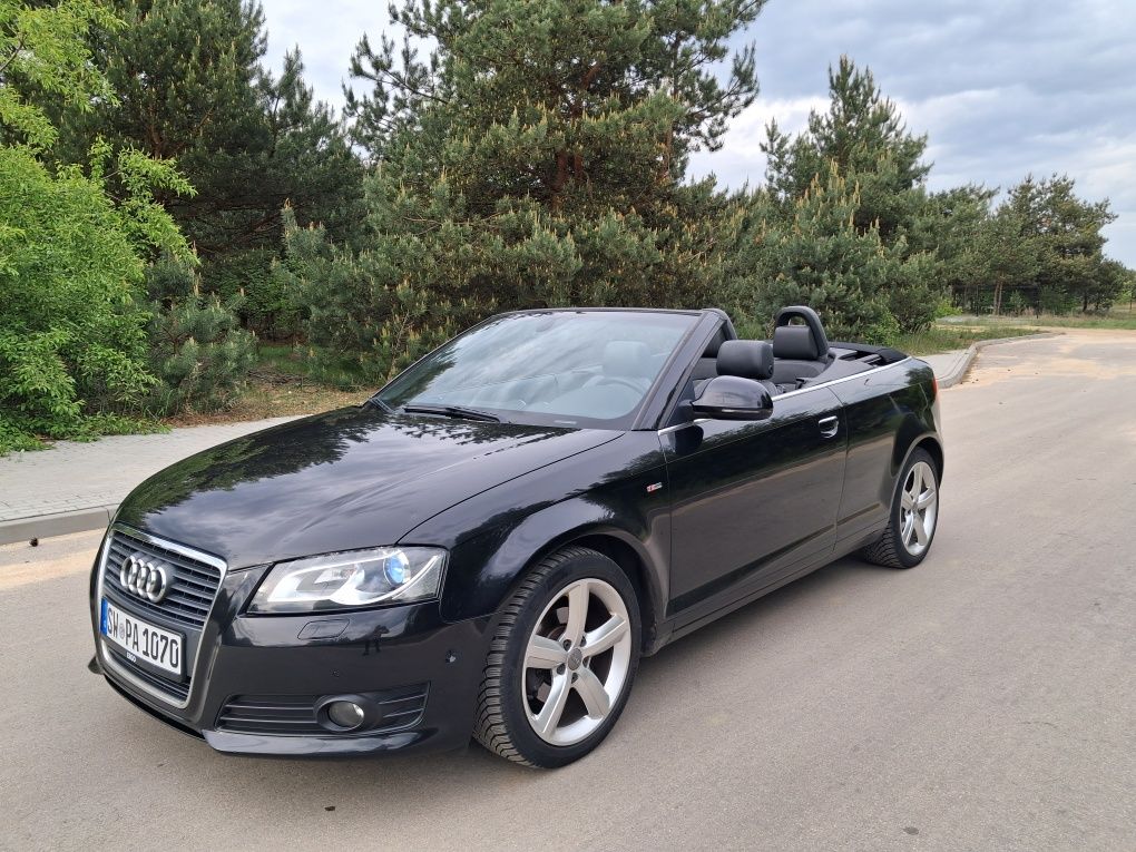 Audi A3 Cabrio Lift S-Line!!!BI-Xenon!!!Led!!!Pdc!!!Zarejestrowane!!!