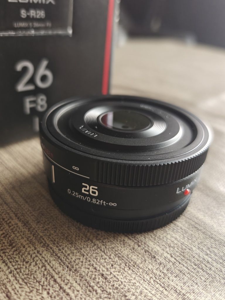 Panasonic Lumix 26mm F8 usada uma vez