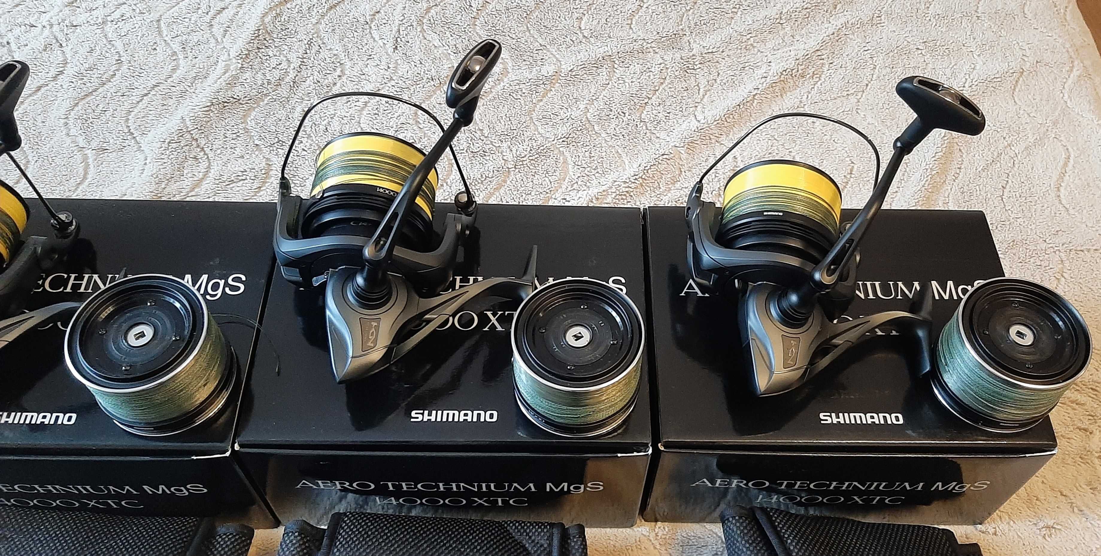 Kołowrotki Shimano Aero Technium MgS 14000 XTC