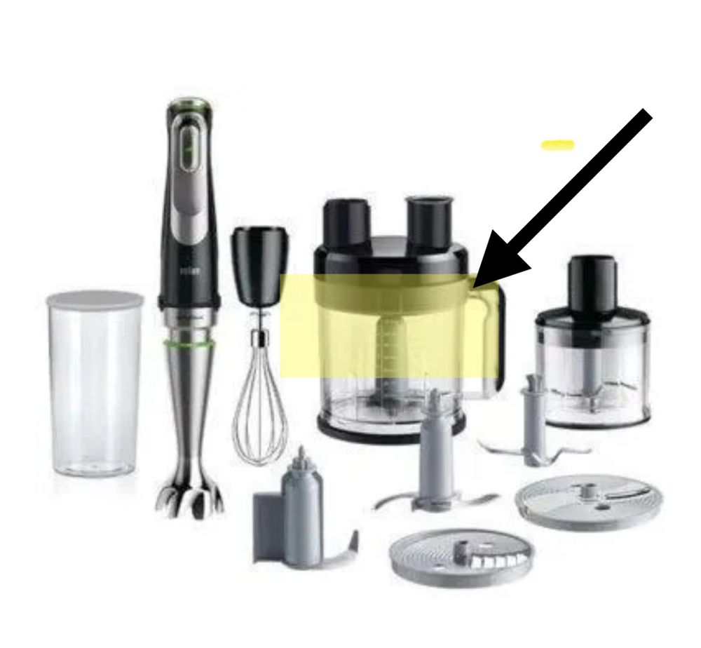Kostkarka do malaksera XL Braun MultiQuick Seria 9