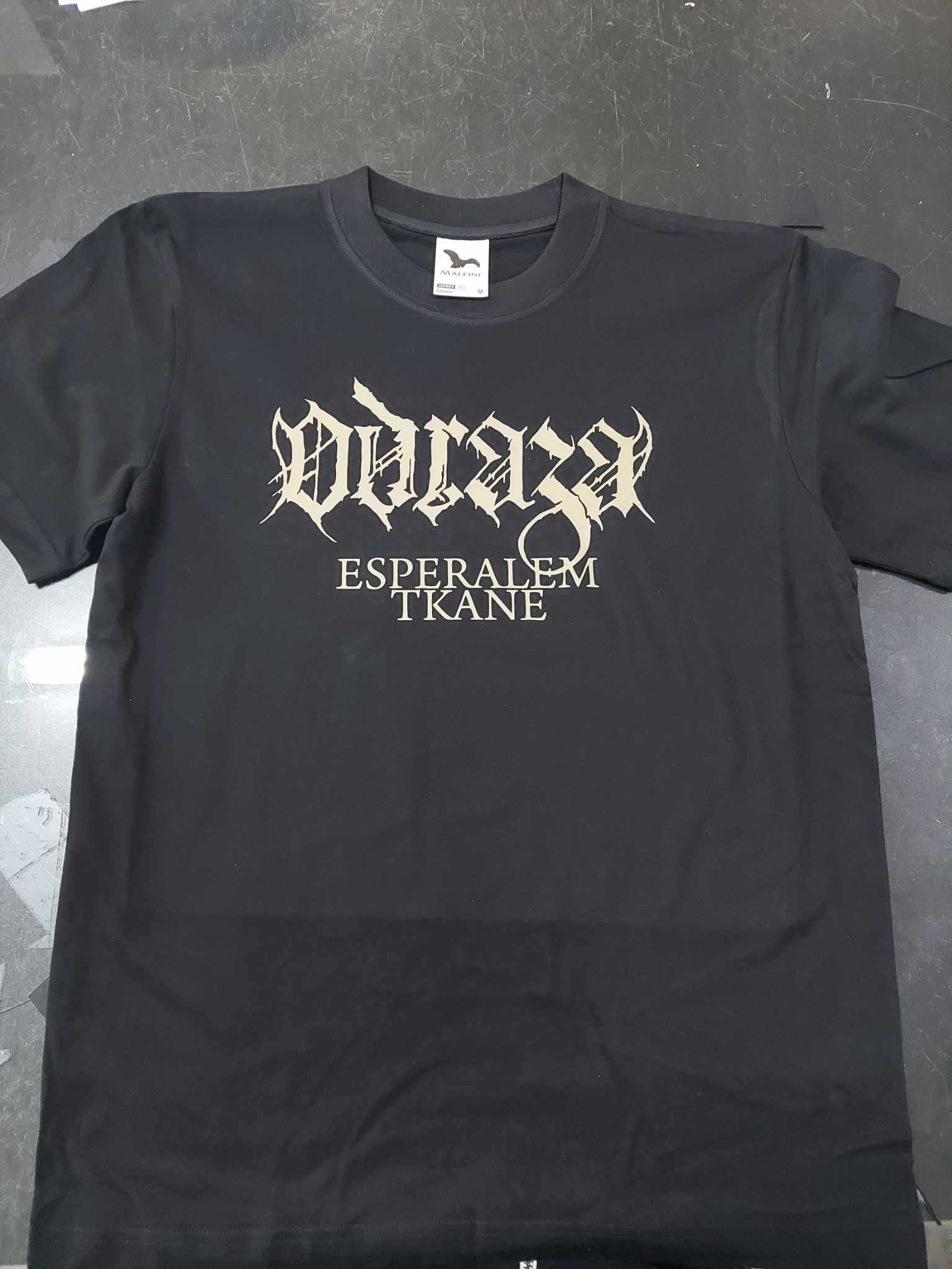Koszulka t-shirt Odraza black metal esperalem tkane nieużywane roz. M